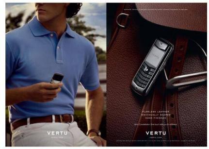 它的历史即是奢侈手机的发展史 VERTU(纬图)手机20周年大事记