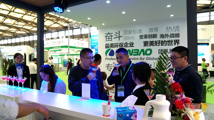 与国际伙伴为伍，兰宝环保引领IE expo2018人气新风向.