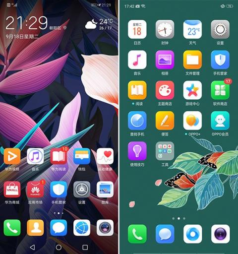 EMUI 8.2对比ColorOS 5.0：这个应用能救命