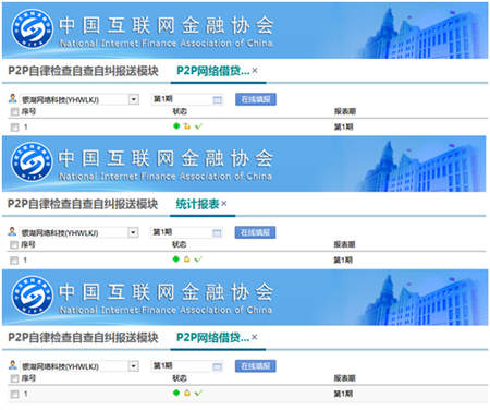 合规自查按时“交卷” 银湖网向中国互金协会提交合规自查材料