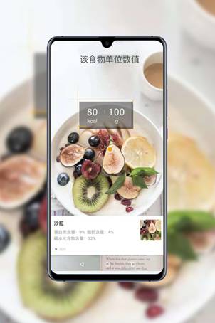 食物识别成手机必备技能健康有益AI催生新业态崛起