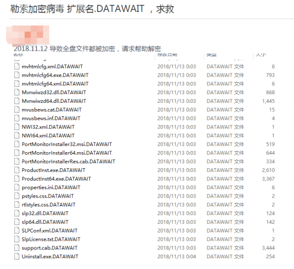 警惕！新型DATAWAIT勒索病毒来袭 用户电脑或被远程控制