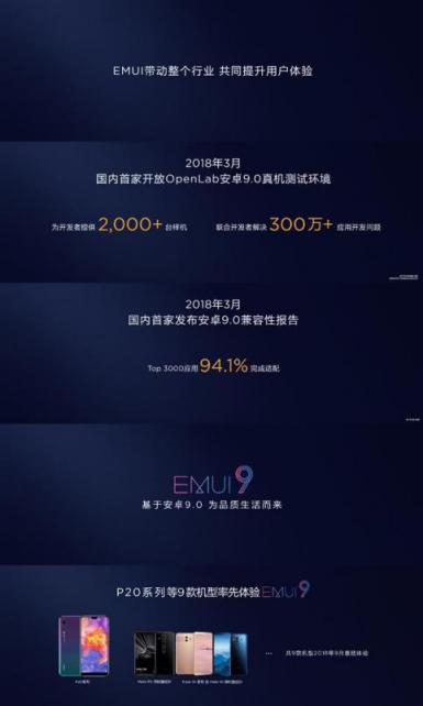 华为释放科技变革最强音，EMUI9.0令操作系统重返巅峰体验