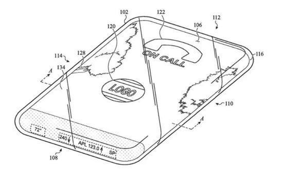 全玻璃iPhone外壳专利曝光：全身都是屏，摔一下修不起 