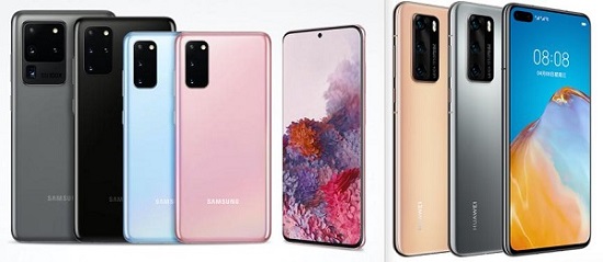 三星Galaxy S20 5G系列VS华为P40系列 体验不同 精彩倍增