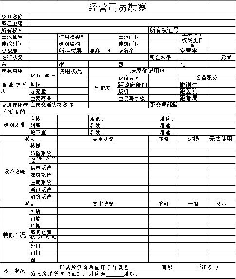 勤哲Excel服务器做房产评估管理系统