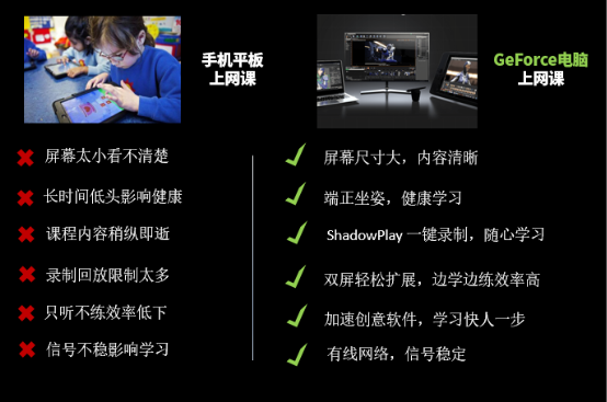 超过两亿学生急需，GeForce 电脑助力在线教育