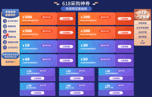 半价爆品、5亿补贴、每城千万消费券 京东618为800万中小企业打造“企业超省月”