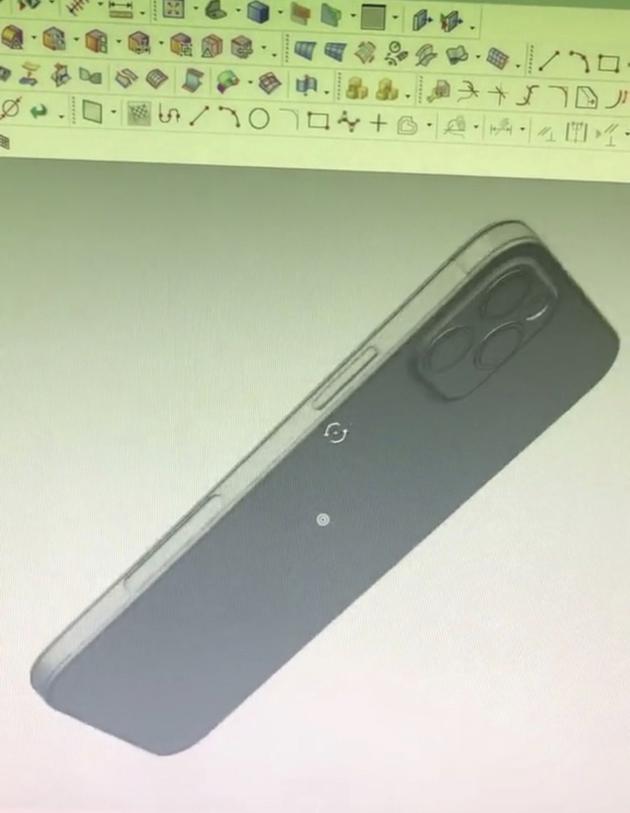 中框神似iPhone 4（图片来自macrumors）