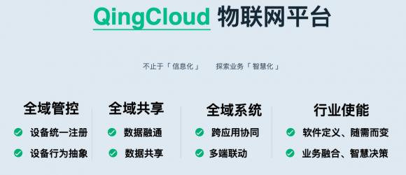 青云QingCloud正式发布物联网与边缘计算两大平台，全面赋能新基建产业智能化