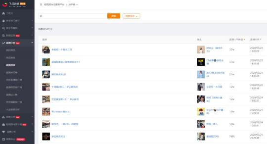 飞瓜快手——专业的快手数据分析平台，让你玩转快手直播电商