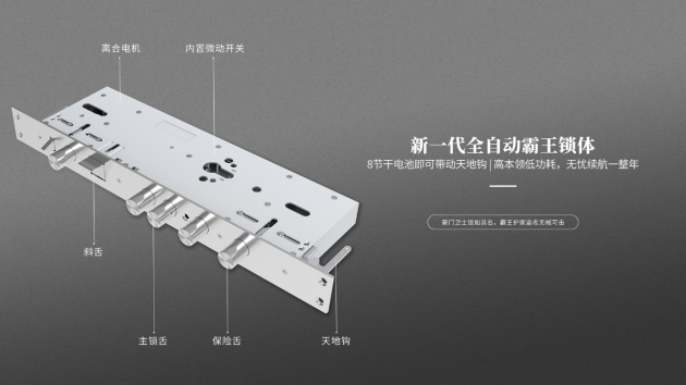 亚太天能F8全自动古典别墅锁天猫全球首发