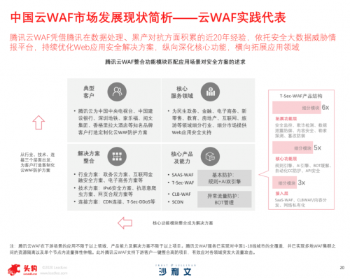 再获认可！腾讯云WAF服务获权威研究机构推荐，入选中国云WAF实践代表