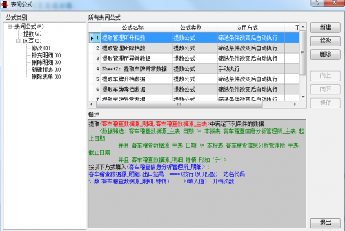 勤哲Excel服务器做高速公路管理信息平台