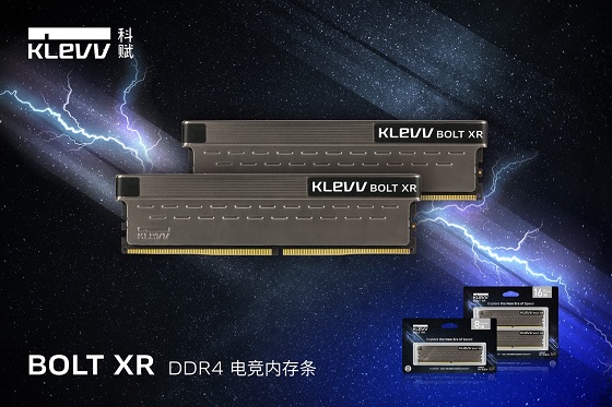 KLEVV科赋发布CRAS XR RGB/BOLT XR DDR4超频/电竞内存，探索疾速新纪元