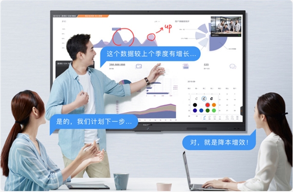 新老玩家同台竞技，MAXHUB智能会议平板与企业智慧屏功能分析