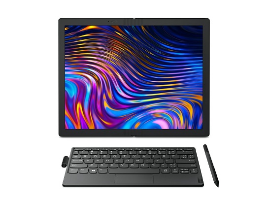 全球首款折叠屏笔记本电脑ThinkPad X1 Fold 5G版全球首发