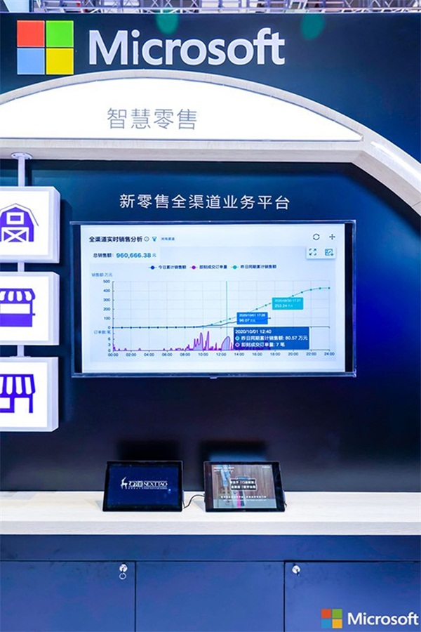 互道信息与微软携手亮相进博会，聚力零售数字化创新