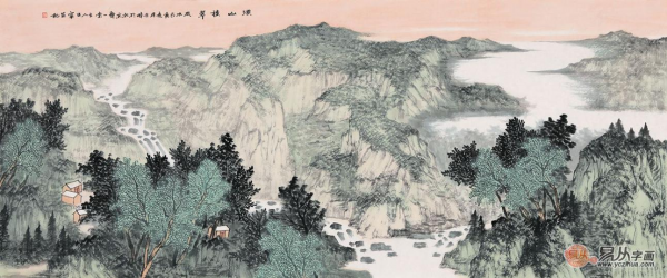 内涵丰富 意境深远——画家王宁山水画作品欣赏