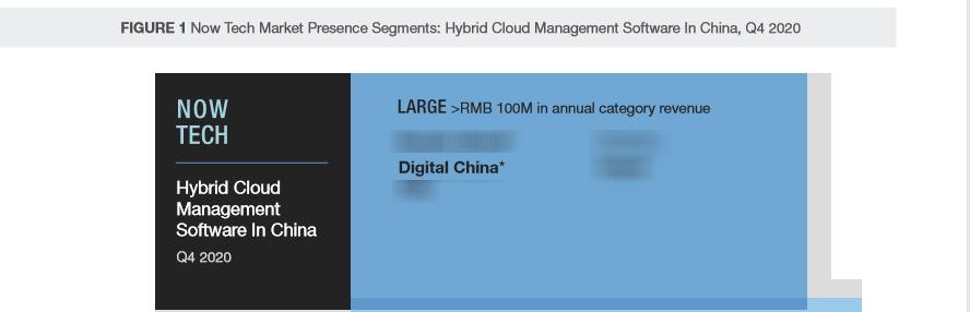 神州数码入选Forrester《中国混合云管市场软件报告》第一梯队，MSP能力再获认可