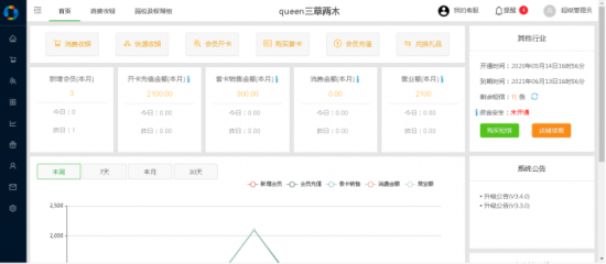 美萍易会员储值积分收银管理系统招商加盟中