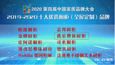 2020年全屋定制品牌排名｜我乐家居再次上榜前十 只因这点