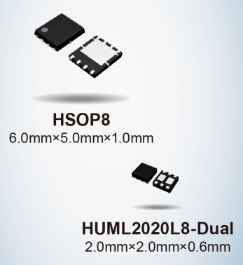 ROHM开发出实现超低导通电阻的第五代Pch MOSFET