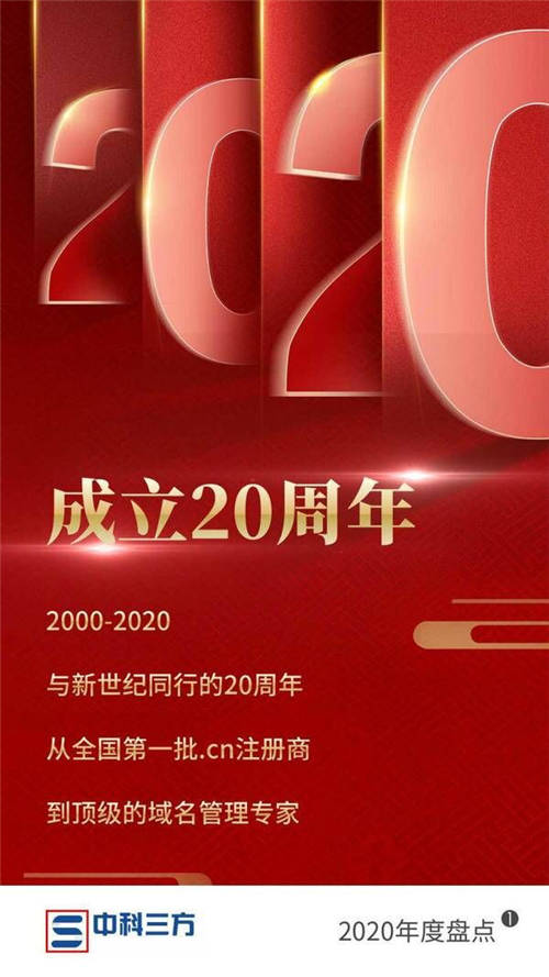 中科三方成立20周年暨2020年度盘点