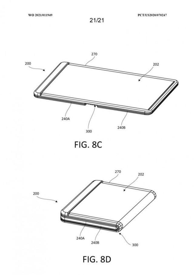 谷歌折叠屏手机专利公布：有望用于自家 Pixel 手机 