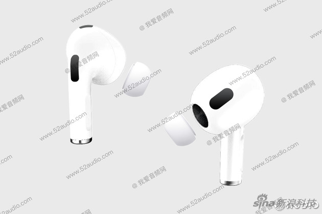 AirPods 3代的曝光图片 （来自@我爱音频网）