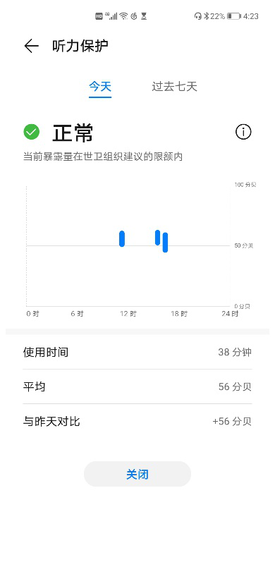 HUAWEI FreeBuds 耳机“听力保护”功能为听力健康保驾护航！