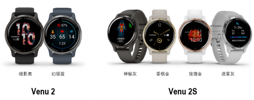 Garmin发布Venu 2系列GPS智能运动腕表