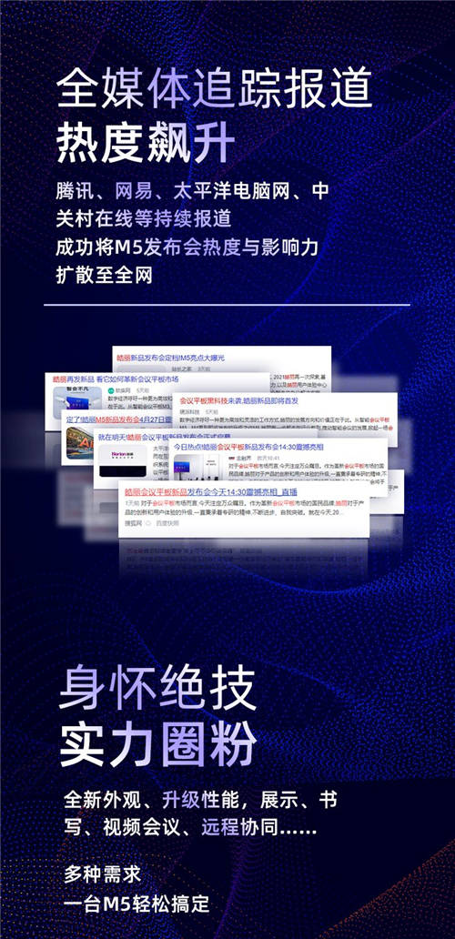 410W人都在看的发布会，会议平板M5强势出圈
