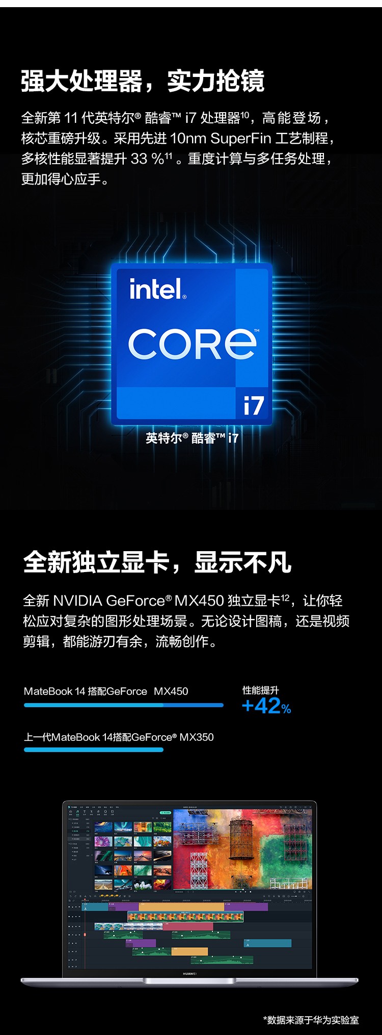 matebook+11代酷睿处理器，实力性能轻薄本体验