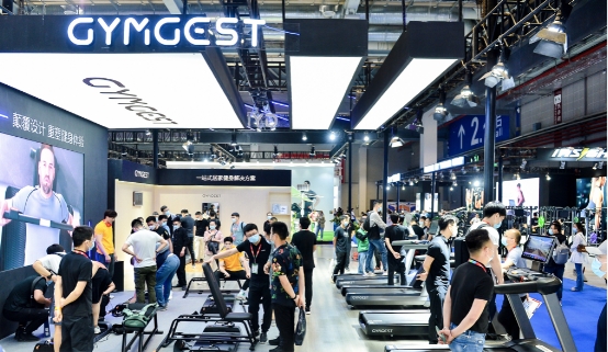 圆满收官，GYMGEST携新品跑步机、力量站亮相体博会!