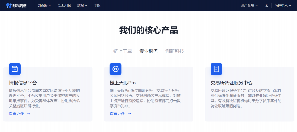 “中国版Chainalysis”升级，欧科云链链上天眼Pro智慧助警打击加密货币犯罪