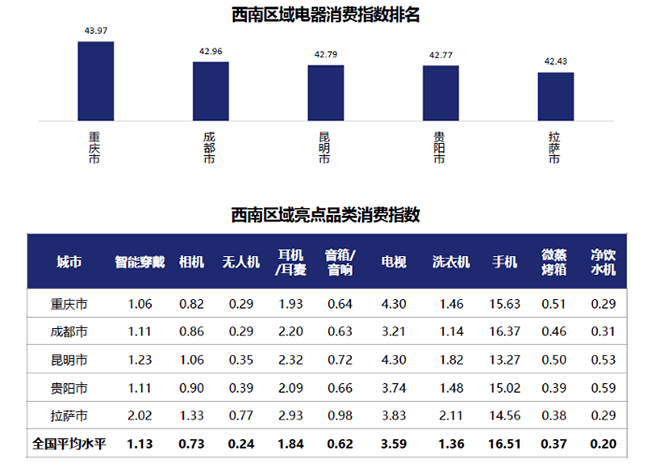 西北西南居民生活最享受？行业首个“京东电器消费指数”揭示答案