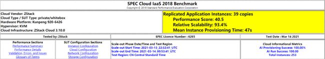 刷新 SPEC Cloud 测试记录！ZStack+鲲鹏拿下全球最高分！