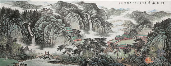 诗情画意绘山河——当代实力派画家大隐山水画作品欣赏