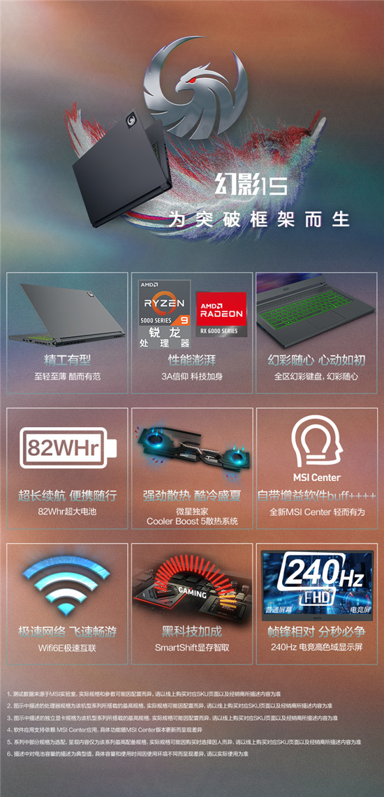 双A信仰，为突破框架而生！轻薄高效——微星幻影15新品驾到