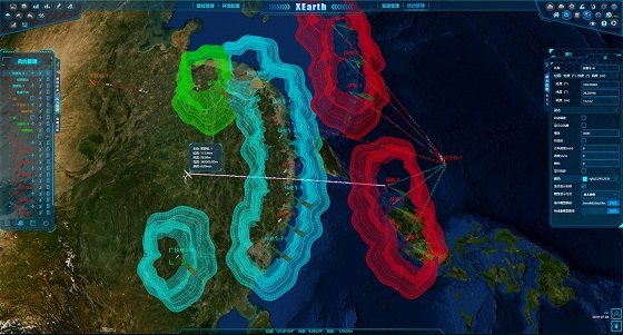 延兴科技@战场仿真-XEarth-GIS-复杂电磁环境 图显未来，视不可当