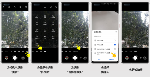 HarmonyOS 2上新多机位模式 解锁相机黑科技玩法