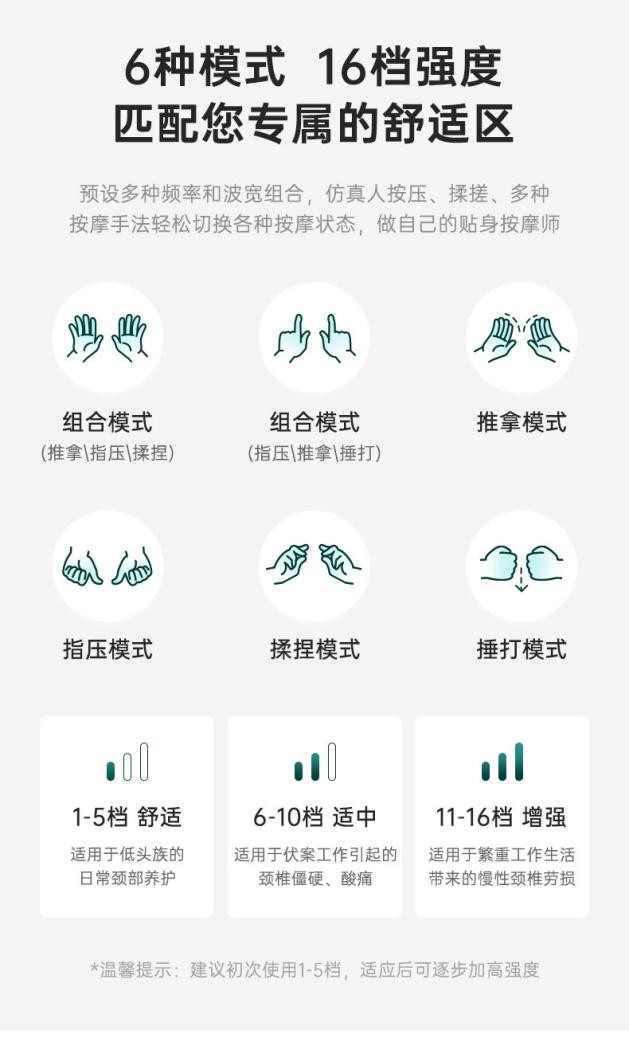 攀高P7，更专业的颈椎按摩仪，开启你的护颈新体验