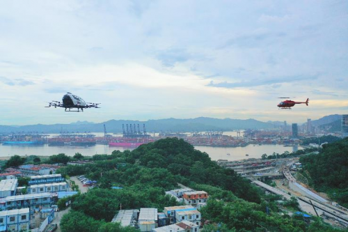 亿航智能携手东部通航，探索融合空域下的城市空中交通运行模式