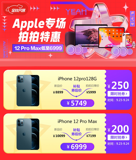 京东旗下拍拍二手Apple专场超值返场！