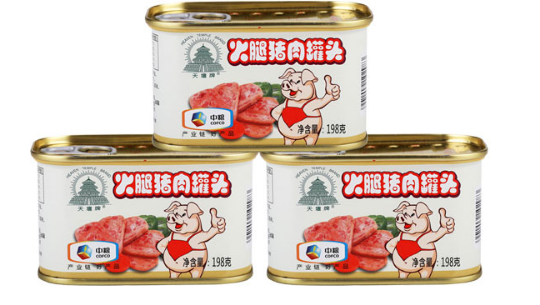 哪个牌子的午餐肉好吃？中粮天坛每一口下去都能吃到肉丁！