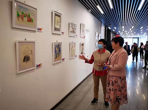 礼赞建党百年 少儿非遗作品展闭展仪式暨作品义卖拍卖活动圆满举行