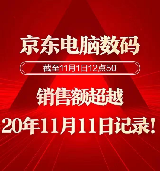 全面释放品质消费活力 京东11.11高性能轻薄本电脑成交额同比增长