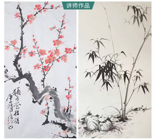 大鹏教育开设国画精品直播课，让零基础学画画不再难