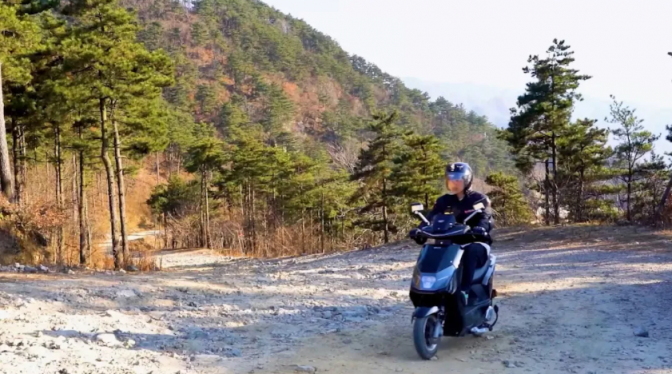 电动车只能走平路？欧派电动车激情穿越马丁山越野公路